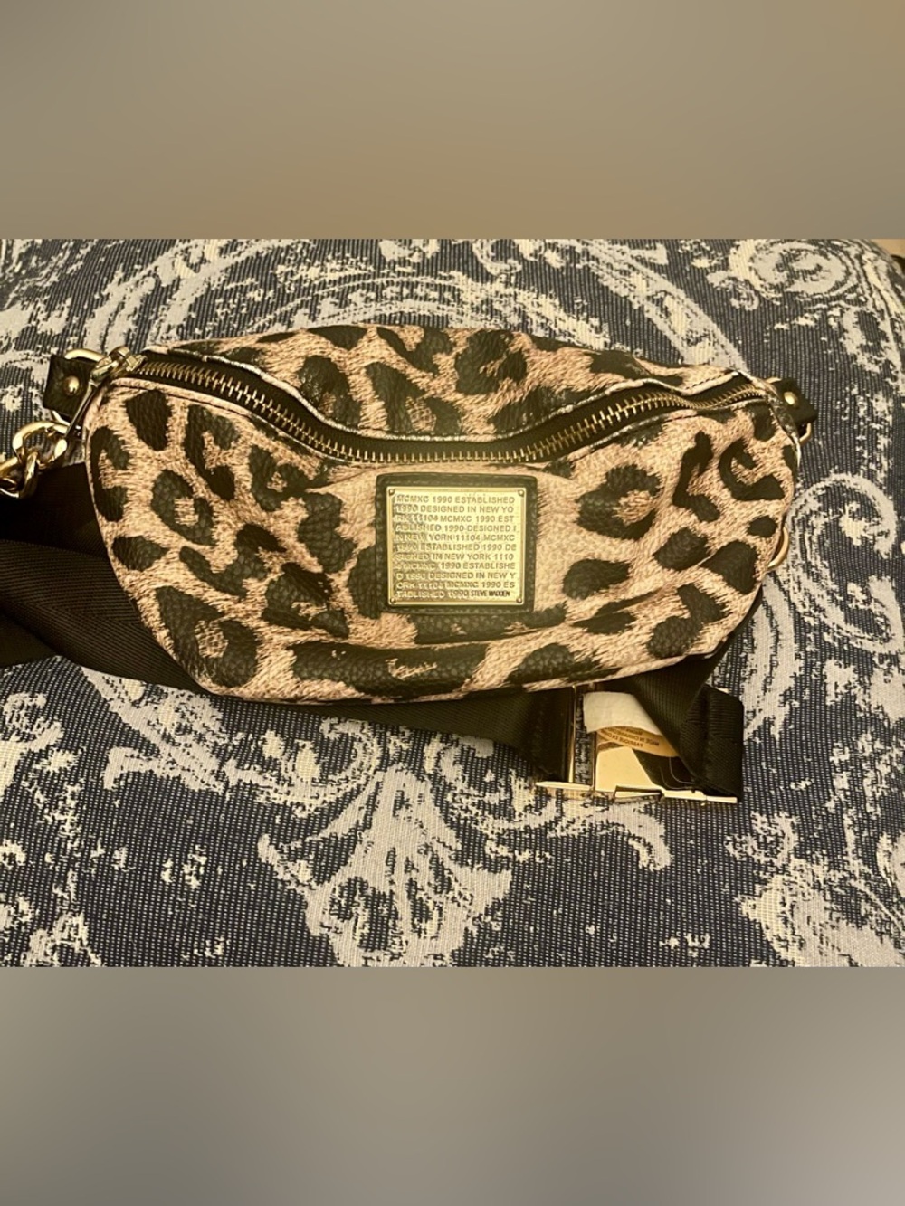 Steve Madden Leopard Print Crossbody Belt Bag